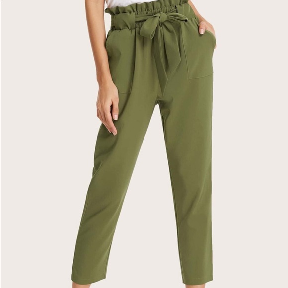 SHEIN Pants - Paper bag pants